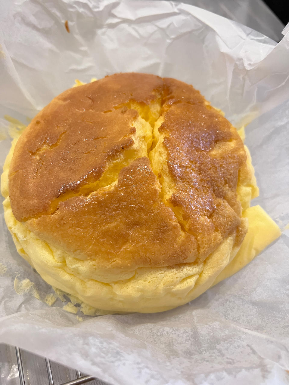 网红好利来半熟芝士蛋糕(低卡）轻乳酪蛋糕hanjuku cheese
