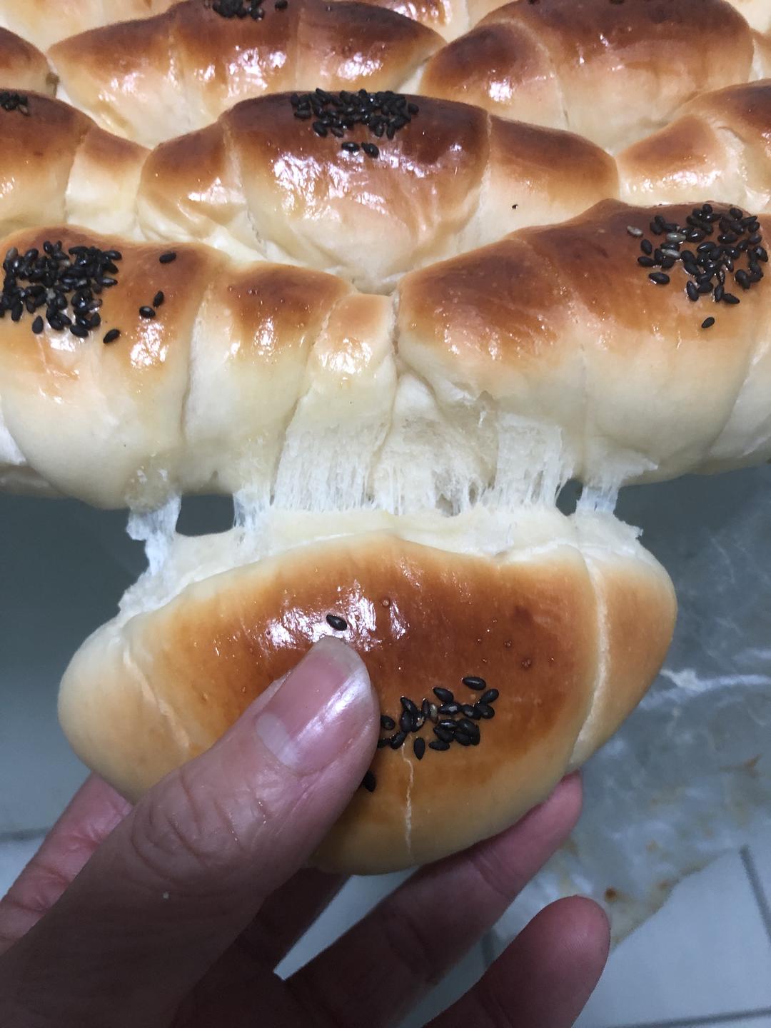 纯奶手撕吐司的做法 步骤1