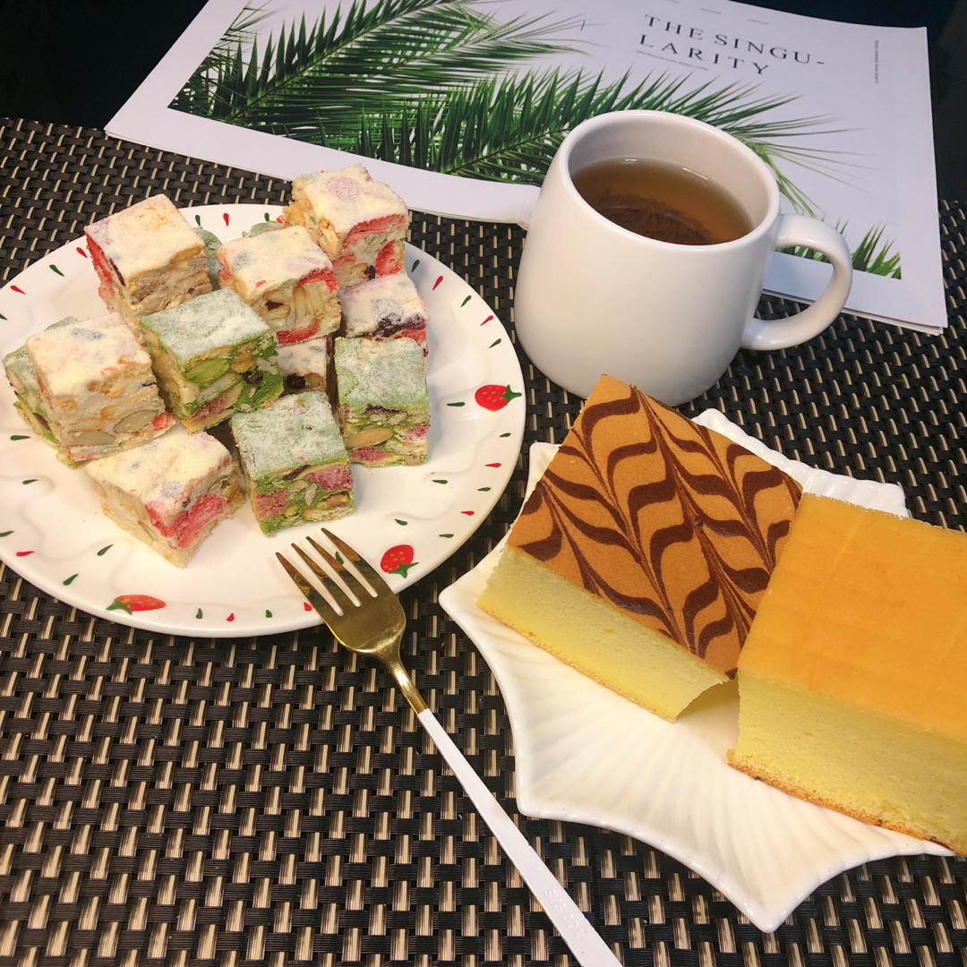 雪花酥  不甜版