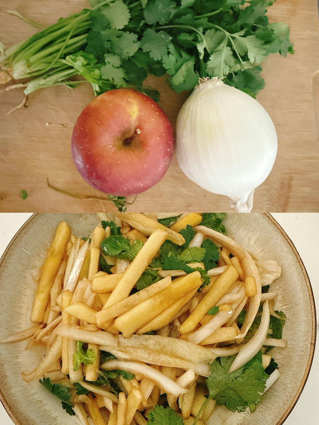 苹果洋葱沙拉