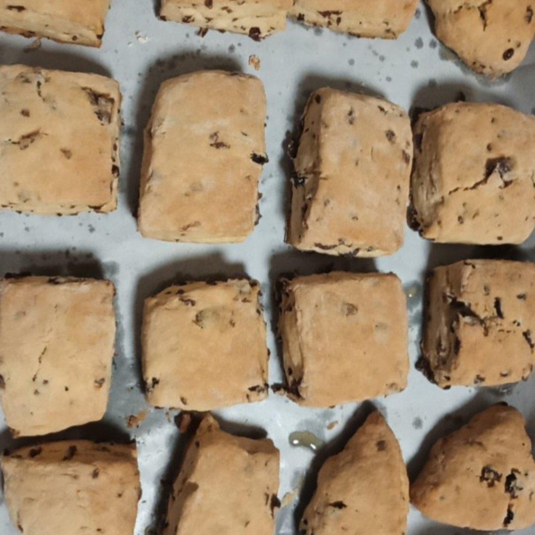 消耗淡奶油的司康