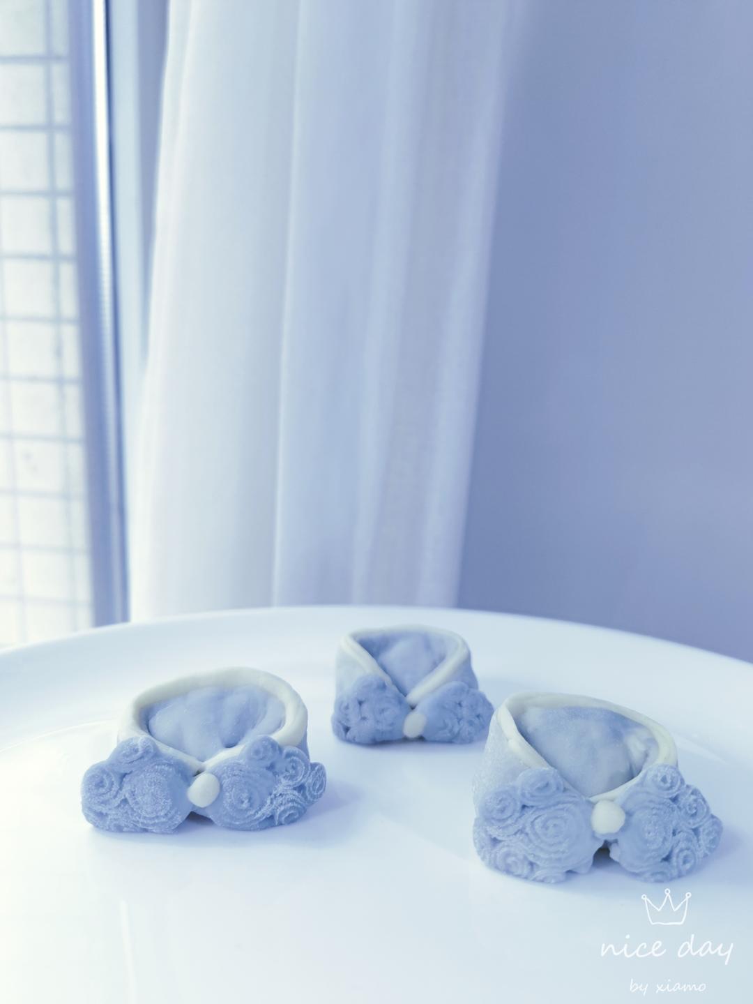 【国风】青花瓷旗袍饺子