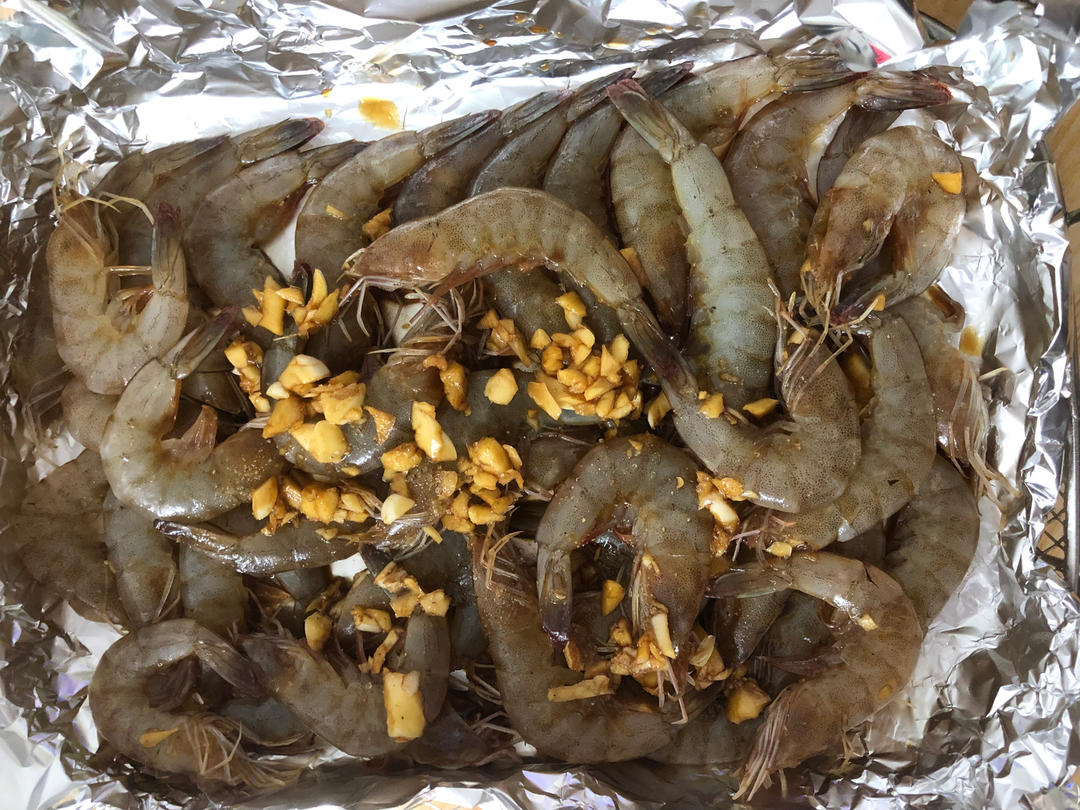 椒盐烤虾（空气炸锅版）