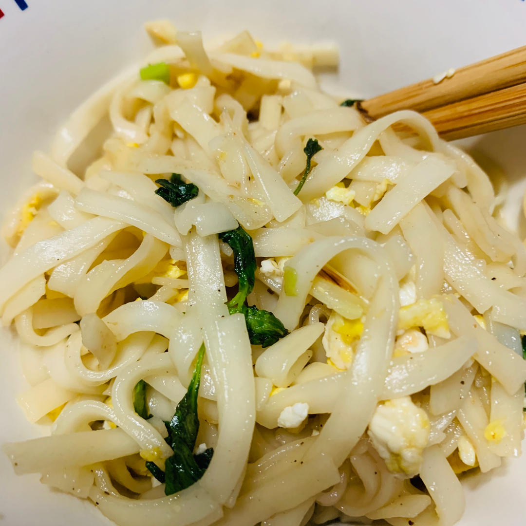 炒挂面