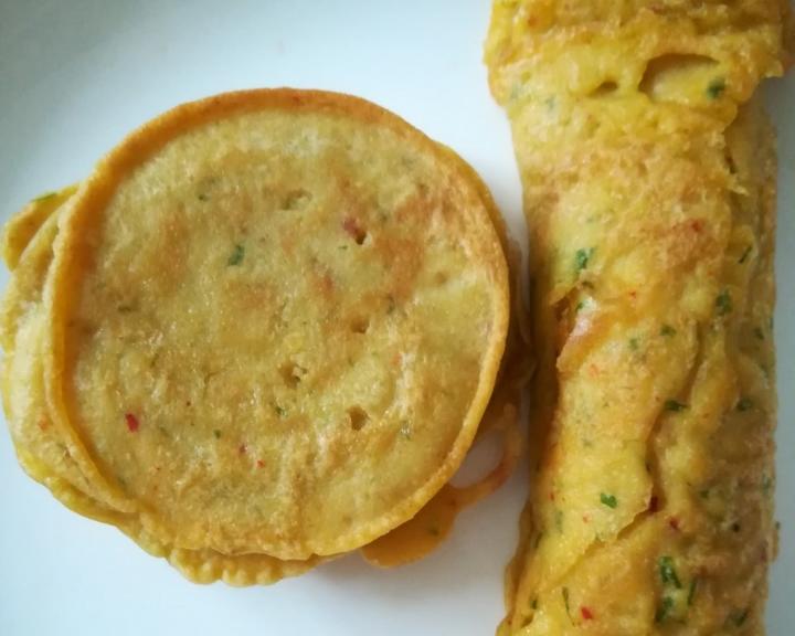 搅拌机搞定的鸡蛋饼的做法