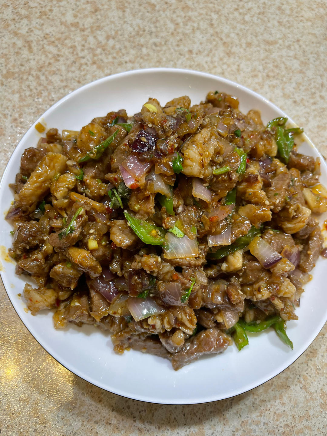 厨师长教你：“孜然羊肉”的家常做法，香味浓郁，简单易学，收藏
