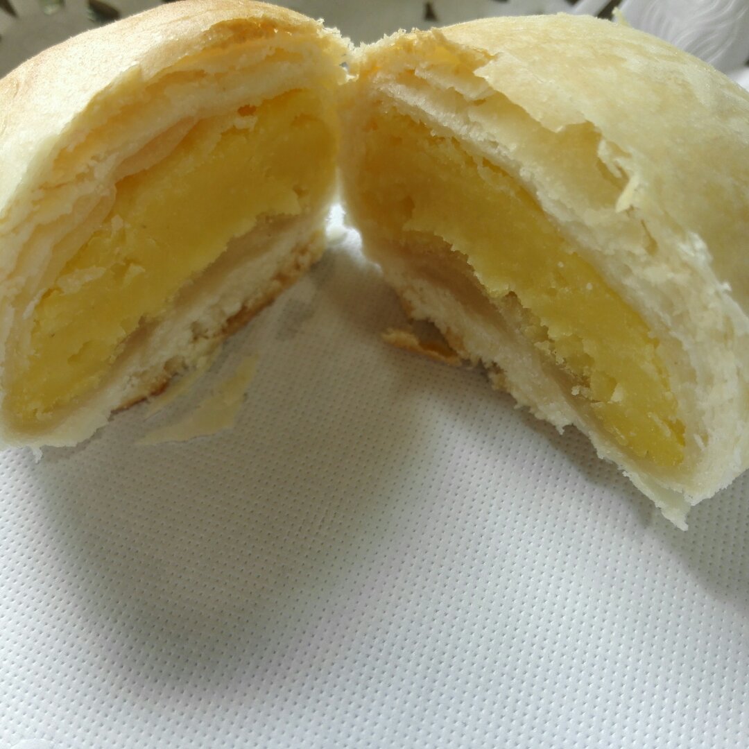 酥皮绿豆饼   酥得掉渣渣