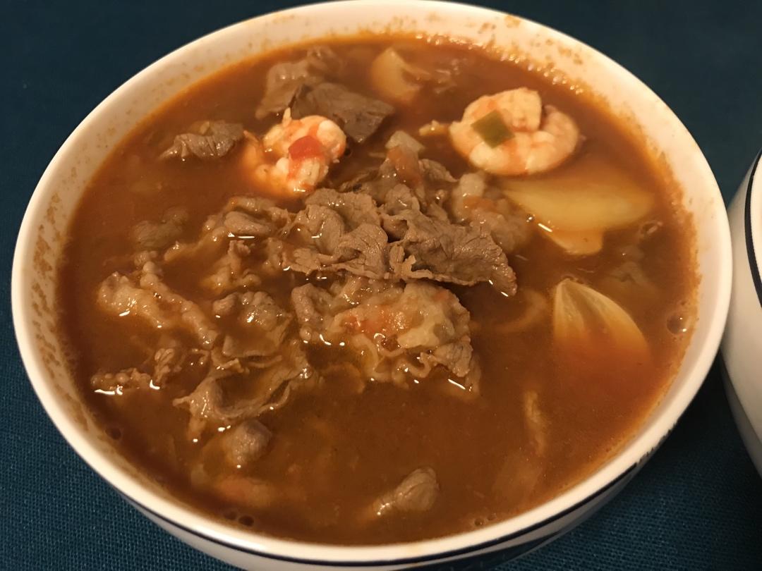 番茄肥牛汤