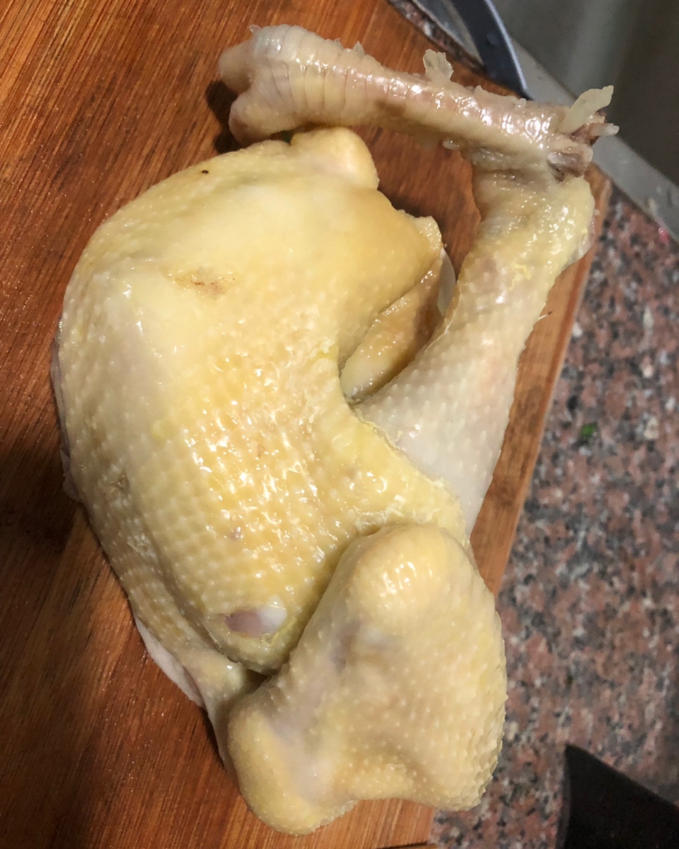 葱姜手撕鸡
