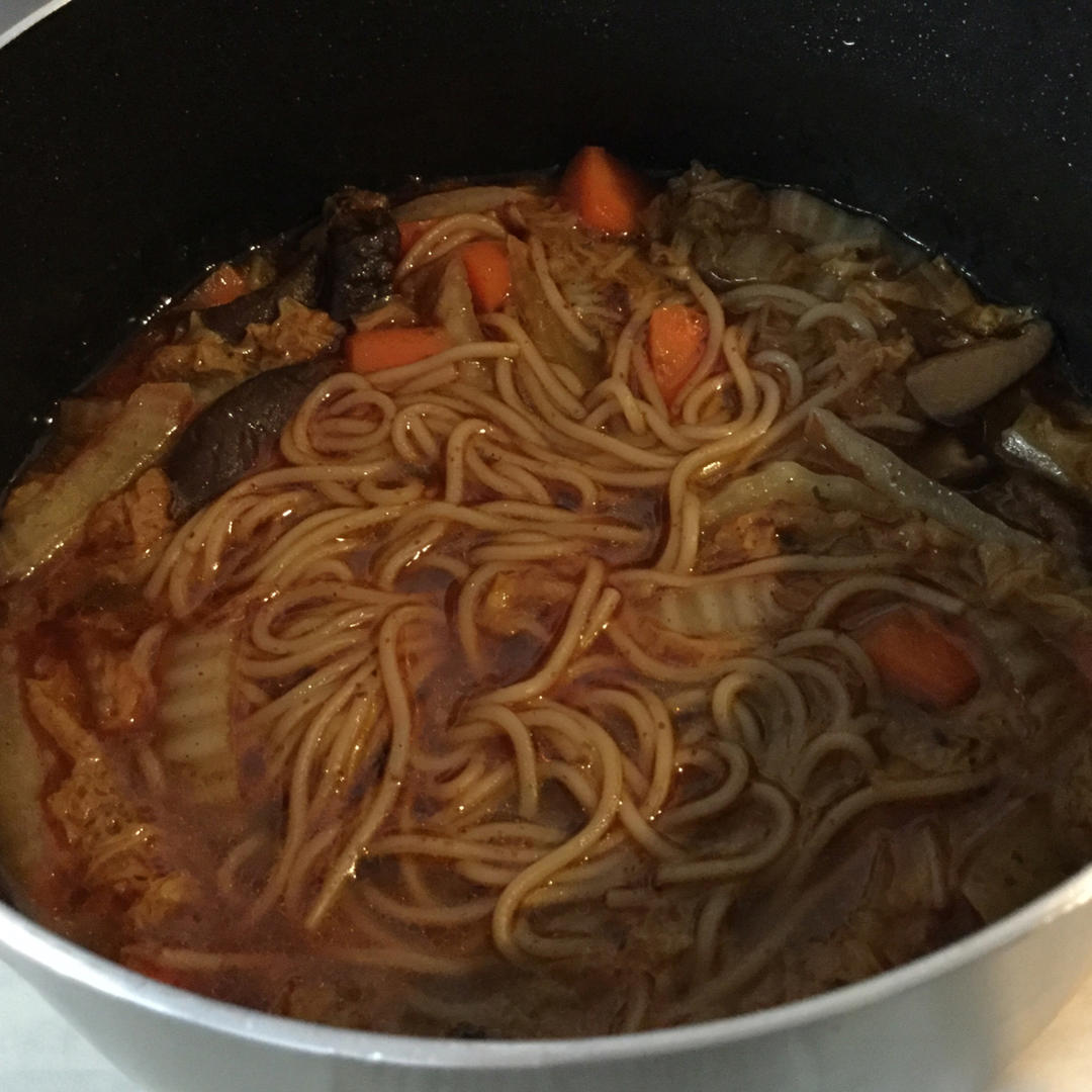 朴素的混汤面