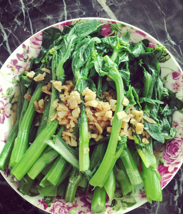 白灼菜心