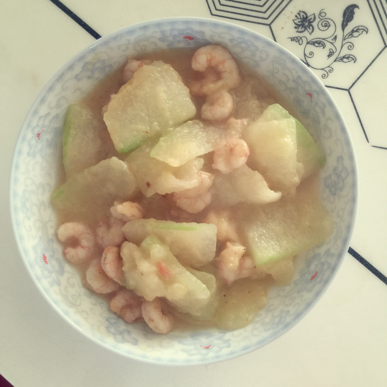 冬瓜炒虾仁