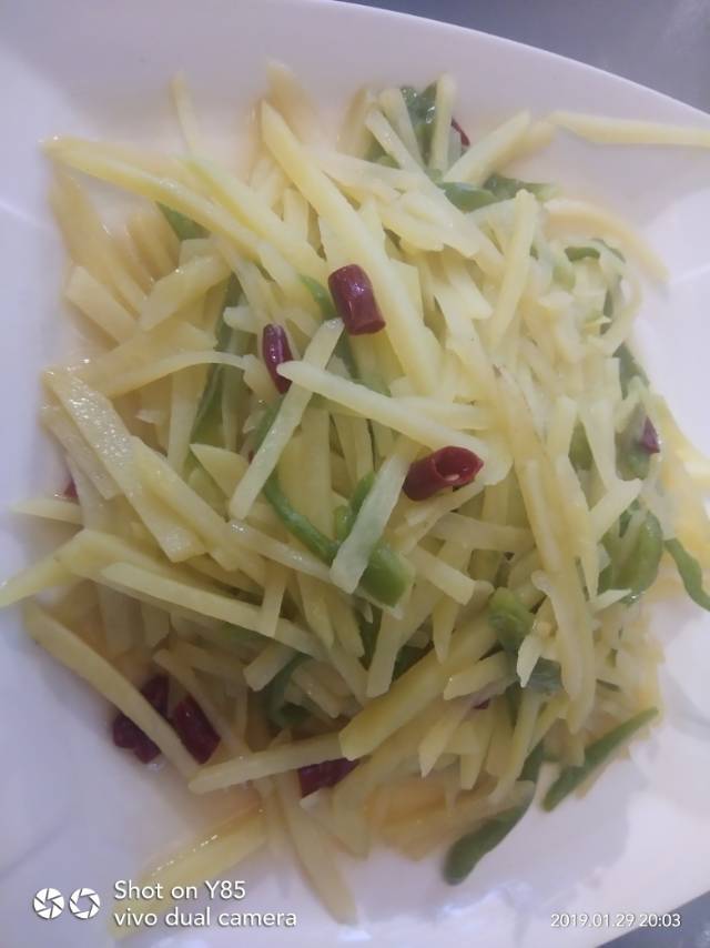 青椒土豆丝