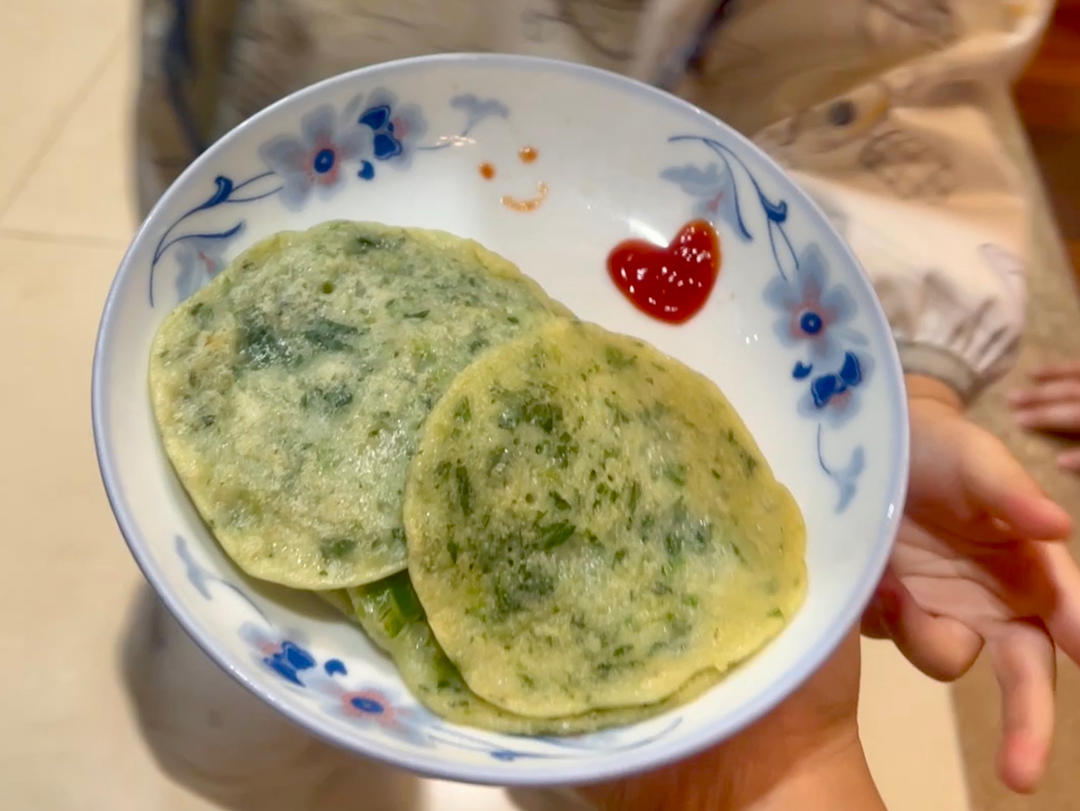 超简单蔬菜饼.宝宝菜单