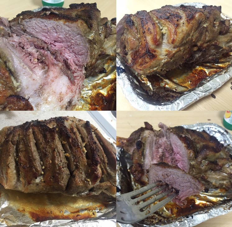 孜然蒜香烤羊腿