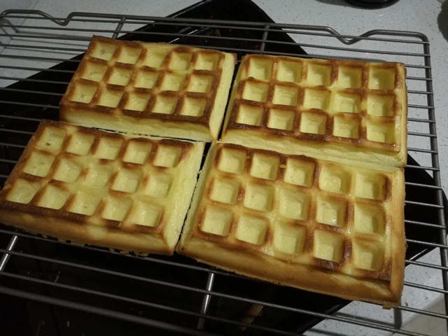 华夫饼（烤箱版    无泡打粉）