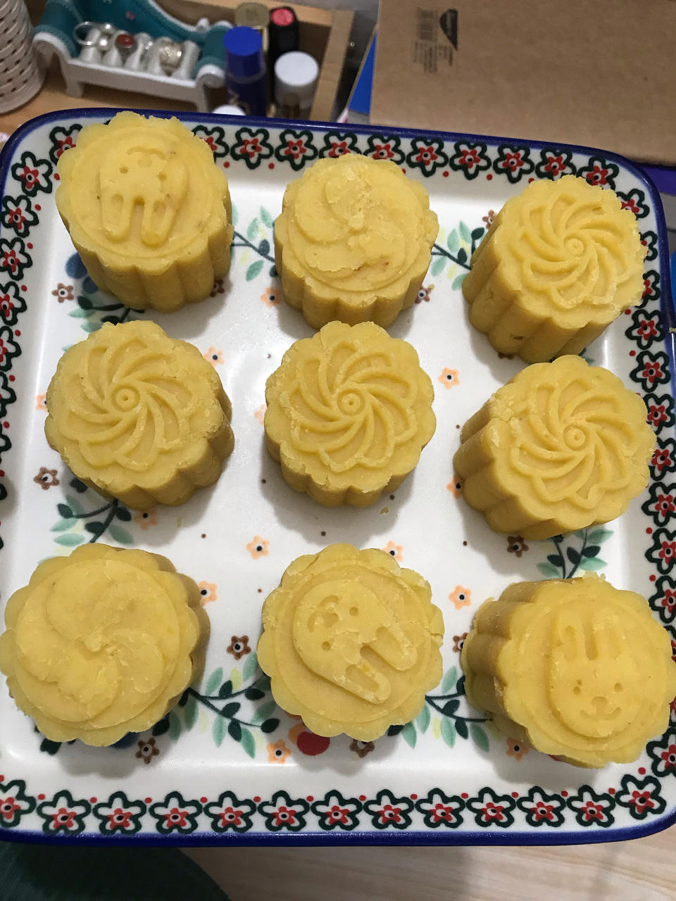 懒汉免炒绿豆沙(绿豆糕)