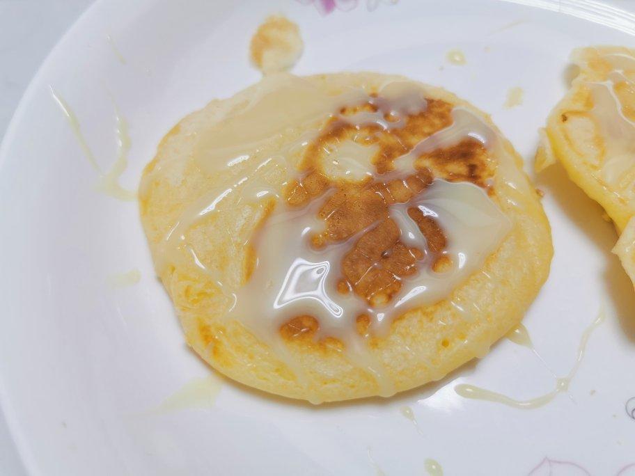 无糖无油牛奶小蛋饼