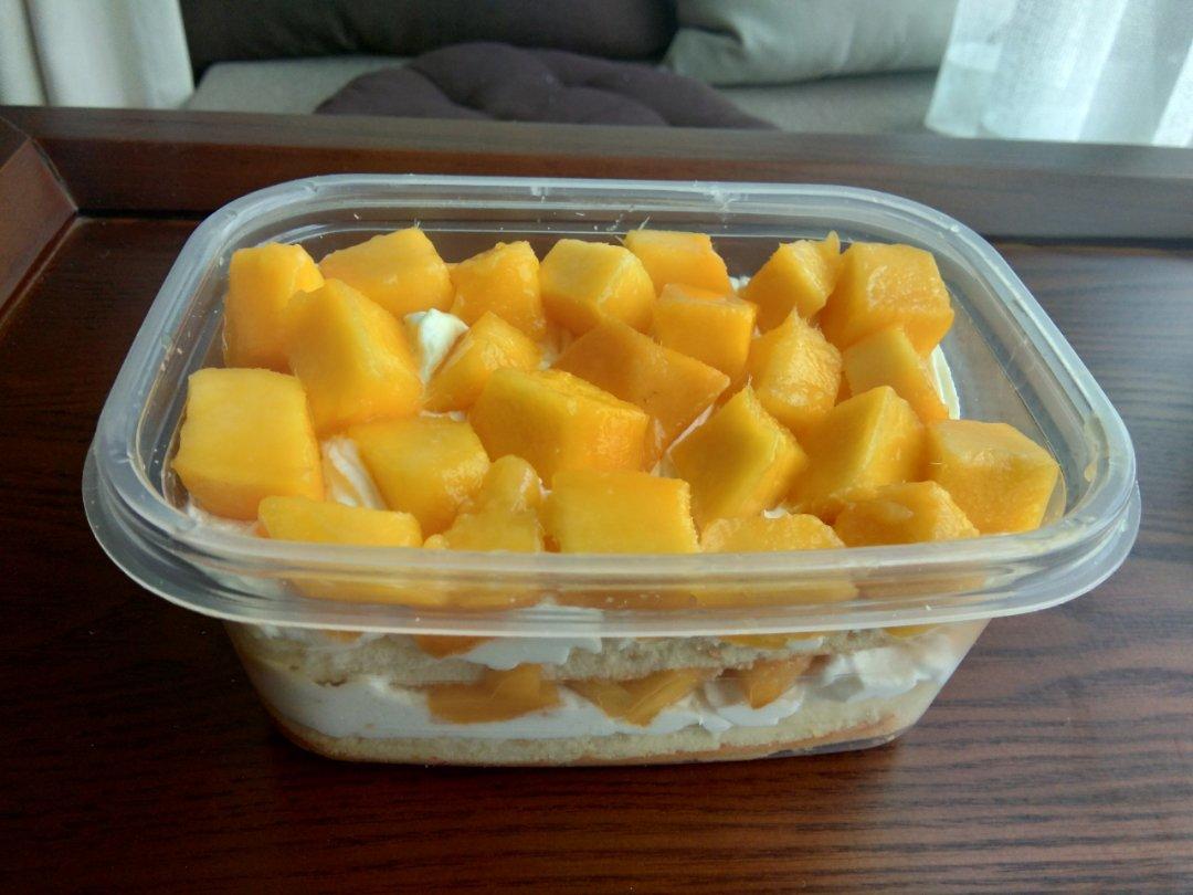 简单快手的便当饭盒水果盒子蛋糕