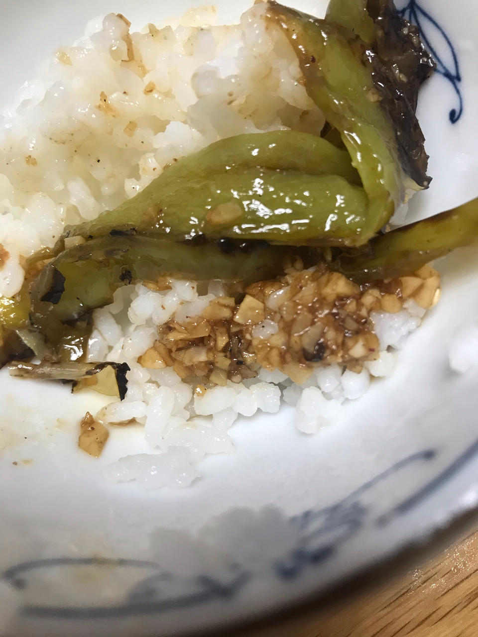 家常蒜香虎皮青椒