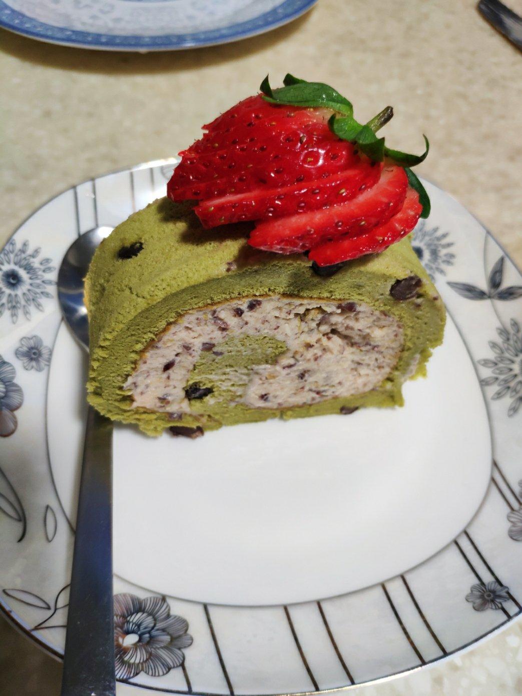 《Tinrry下午茶》教你做抹茶红豆卷