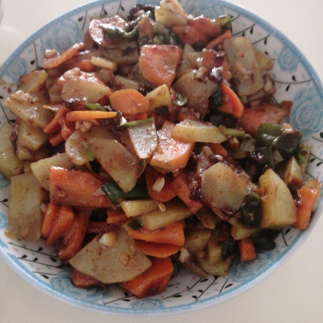 素炒三样