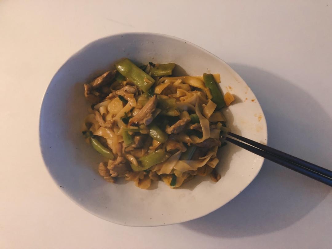 豆角焖面