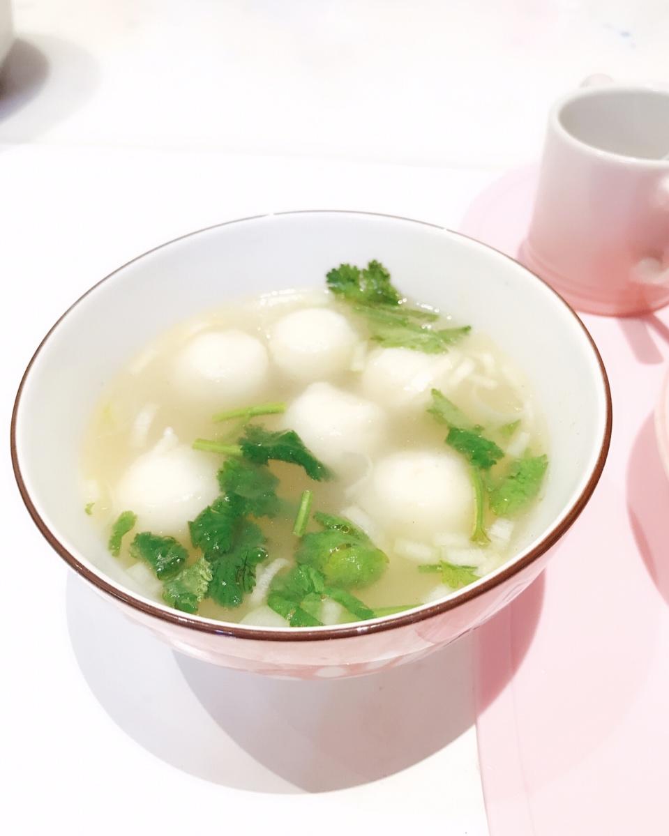 酸辣鱼丸汤