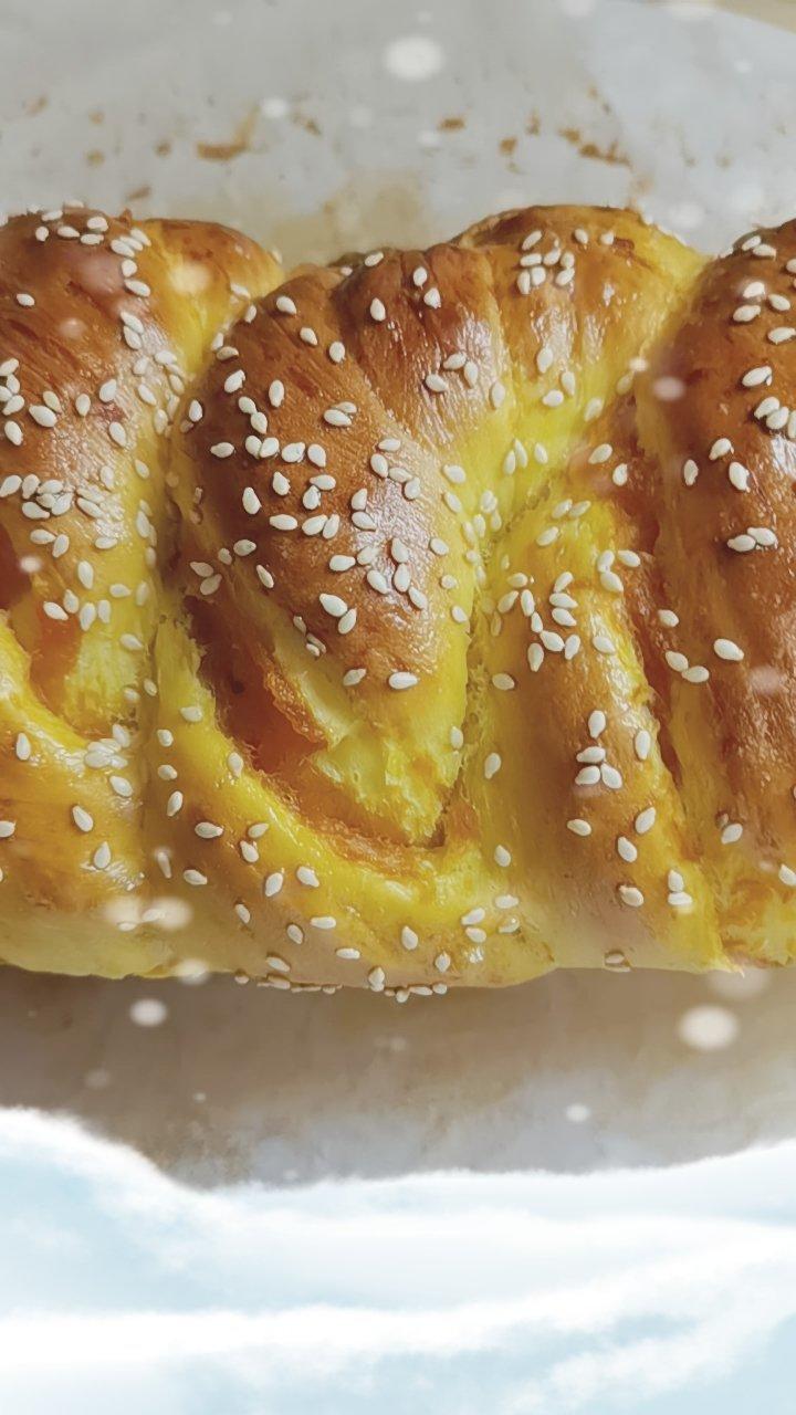 双倍美味南瓜吐司（双重南瓜，美味加倍）