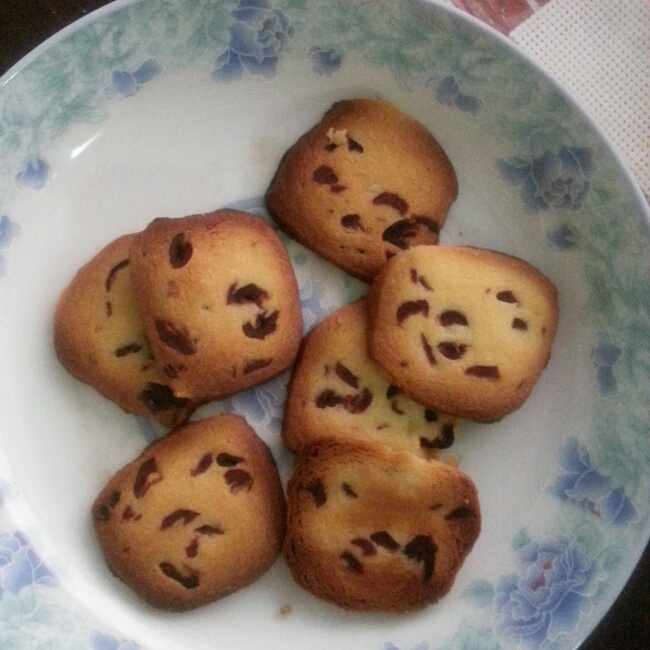 蔓越莓饼干的做法（烤箱做饼干）