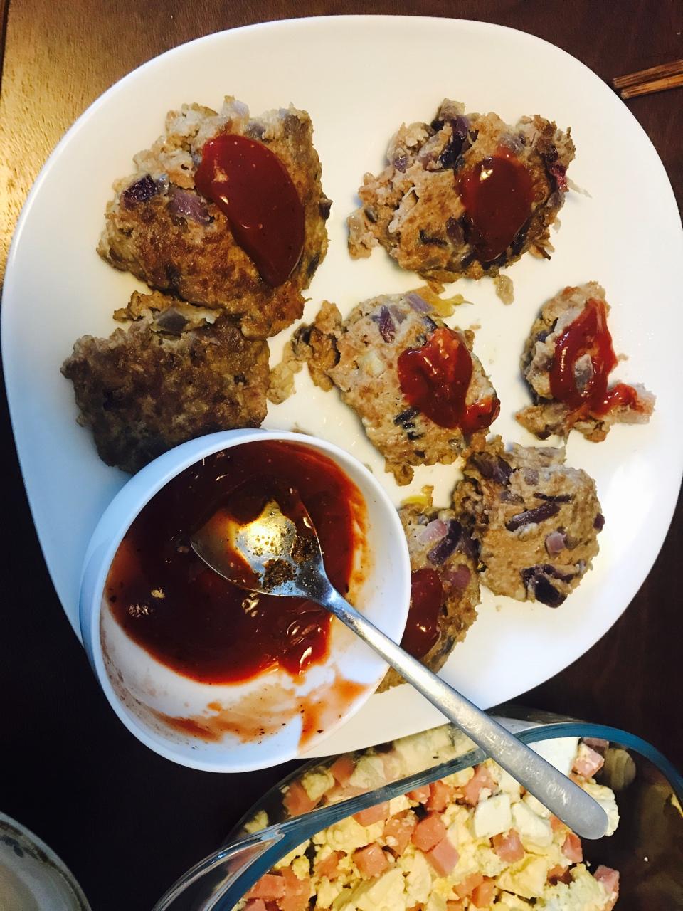 洋葱牛肉饼