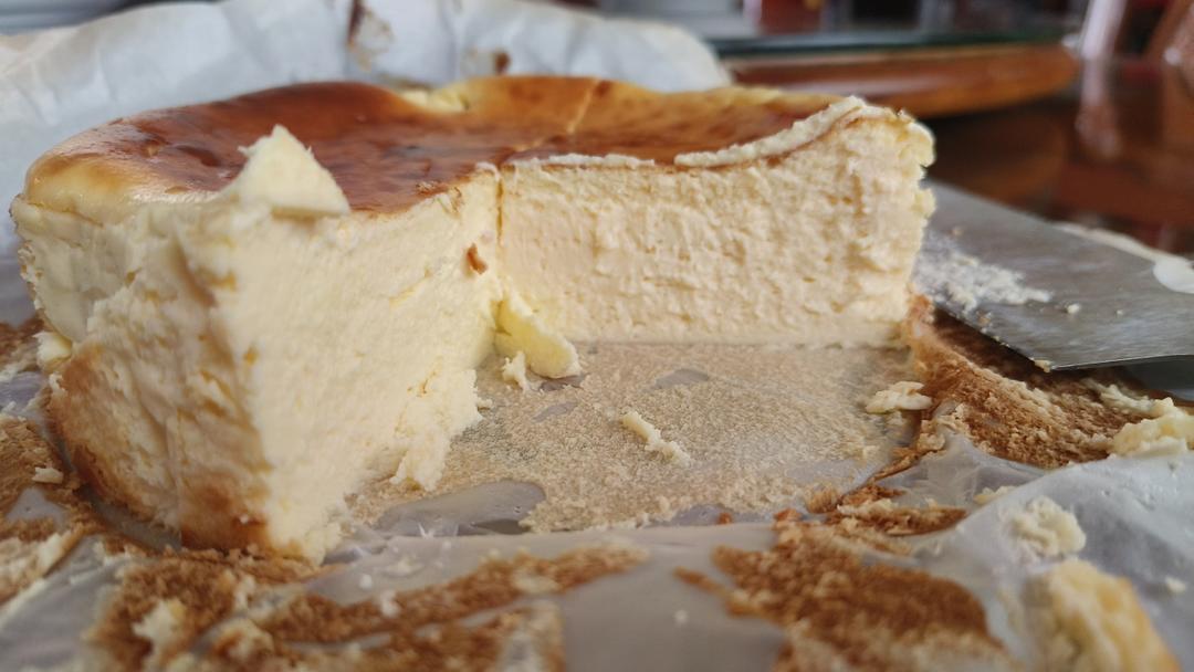 酸奶巴斯克芝士『低卡版』超好吃‼️0失败 巨简单