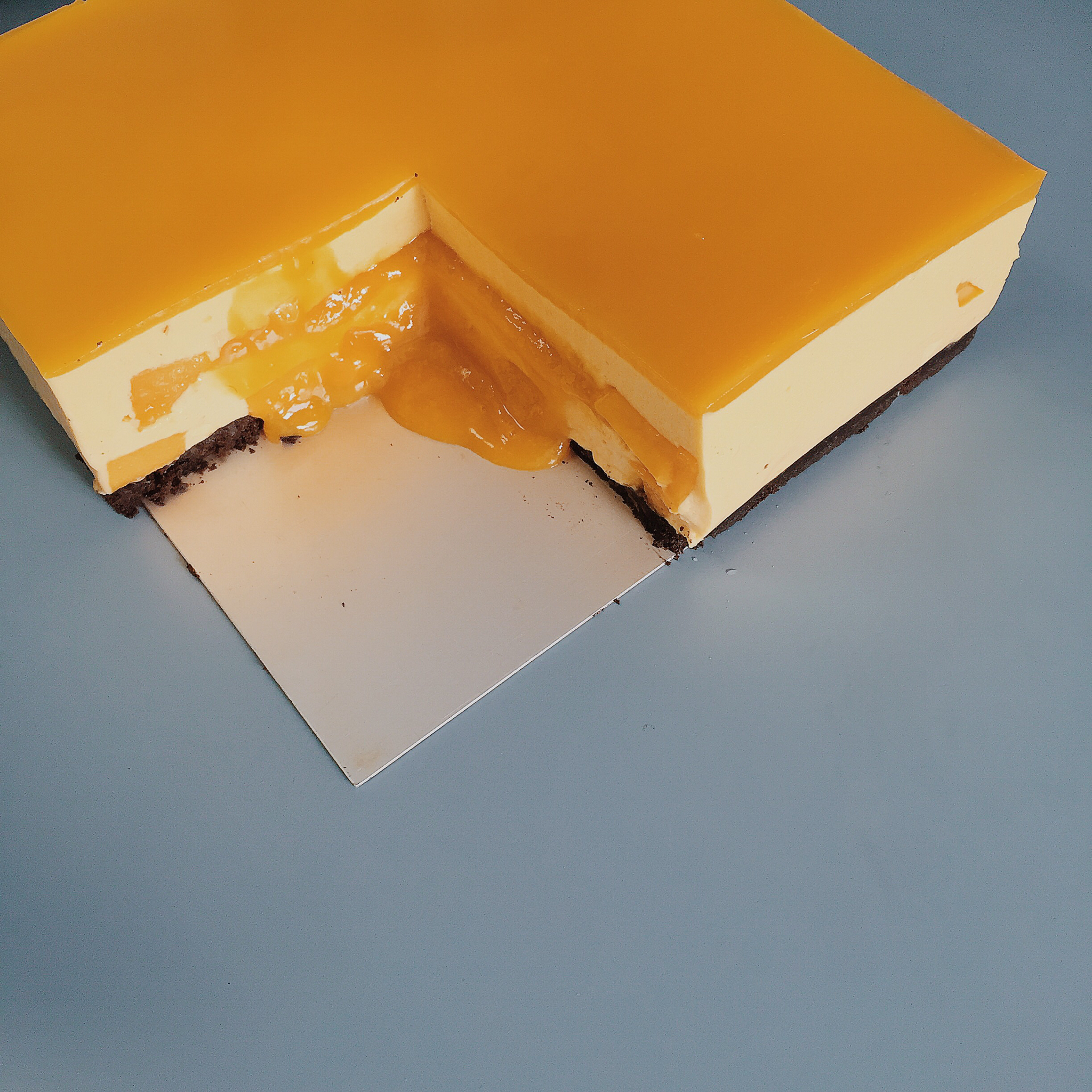 《Tinrry下午茶》教你做芒果流心慕斯（6寸配方）