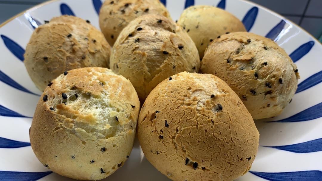 空气炸锅麻薯！软噗噗圆滚滚超好吃！