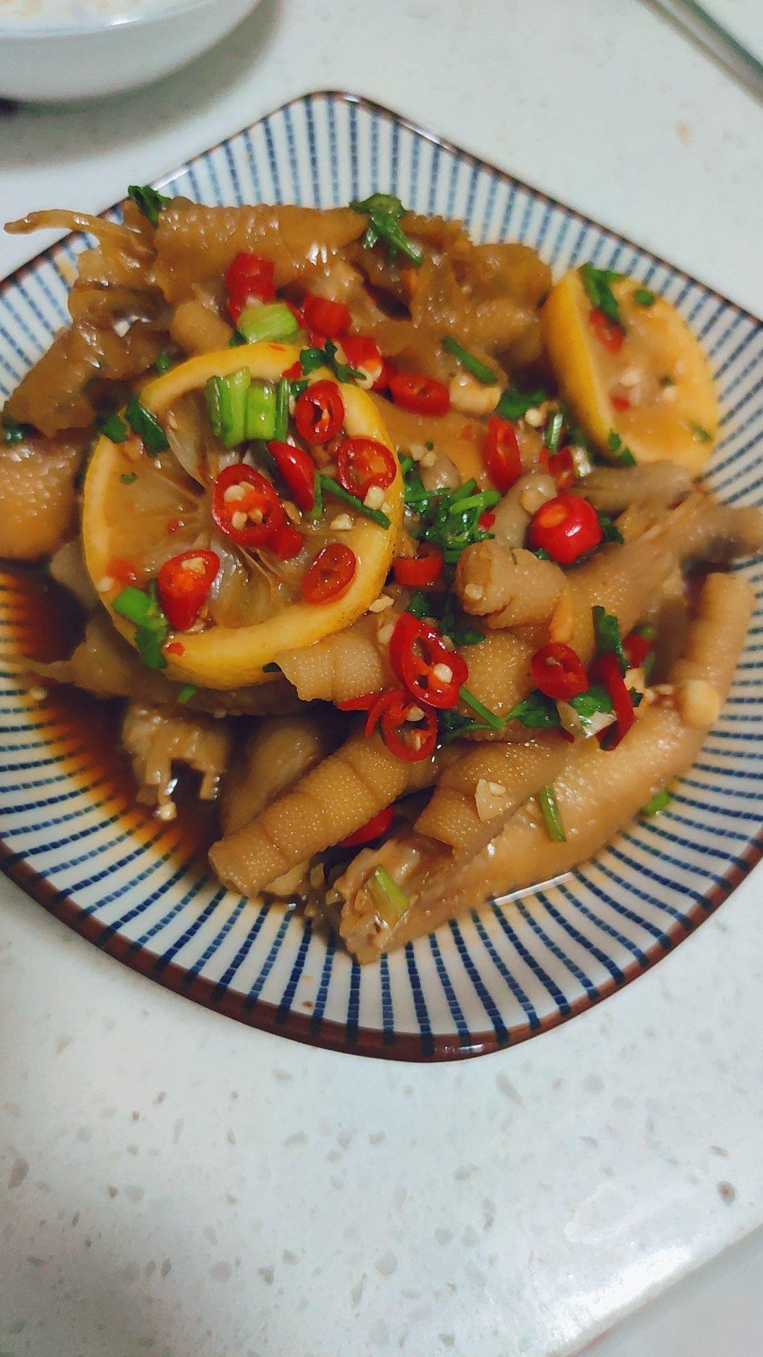 超好吃的🍋酸辣凤爪