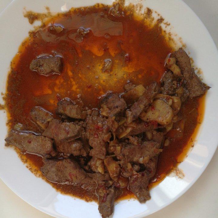 爆炒牛肝