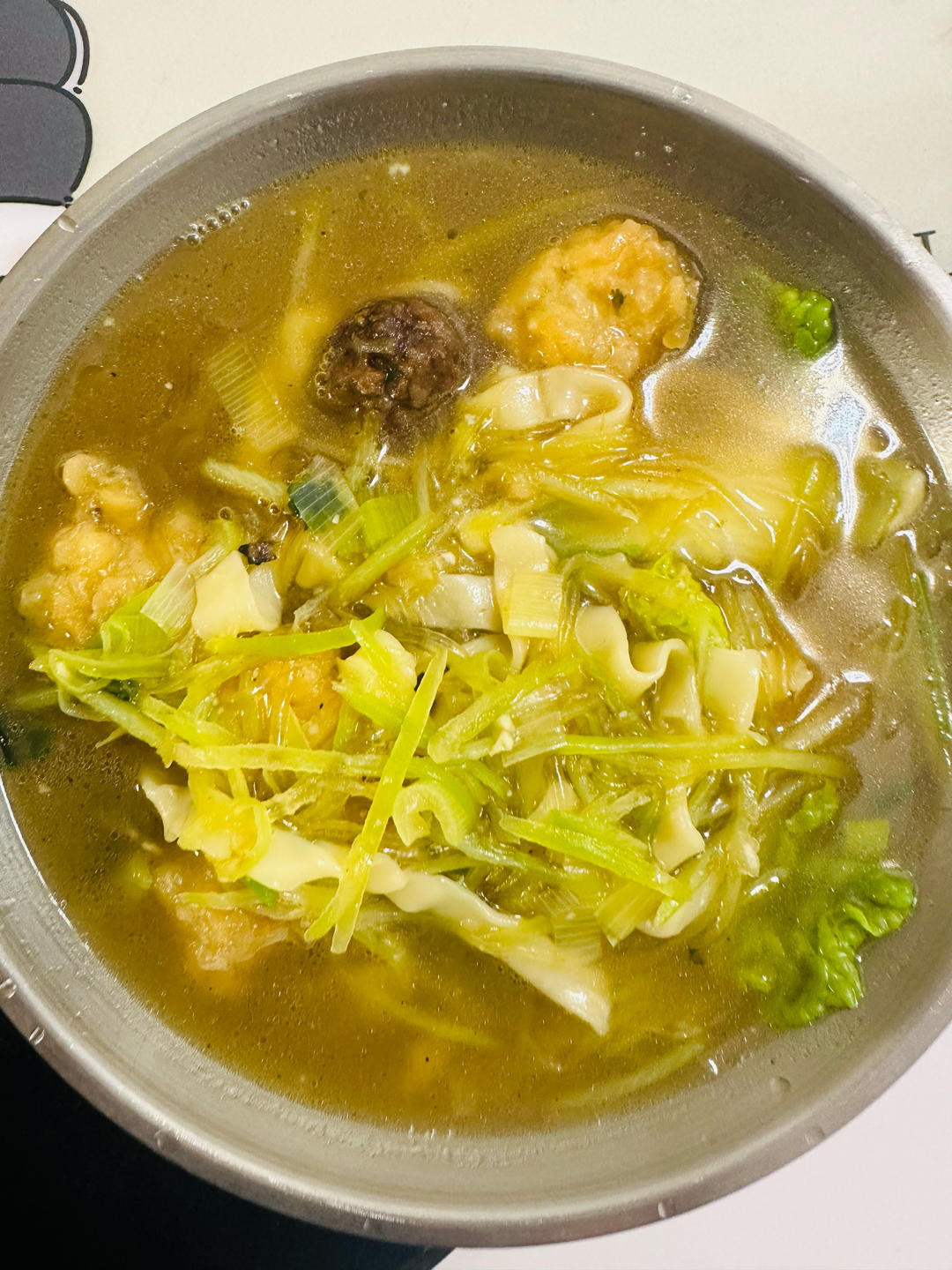 萝卜丝粉条汤