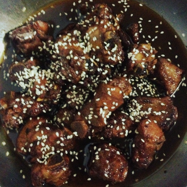 饭扫光糖醋排骨