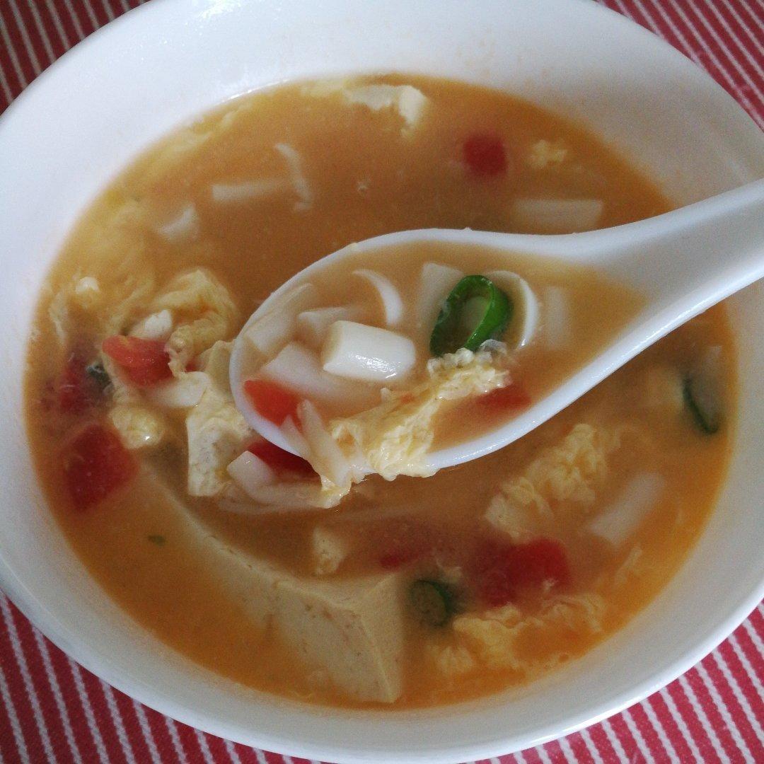 鲜掉眉毛的菌菇豆腐汤