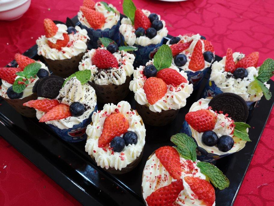 不塌不裂纸杯蛋糕