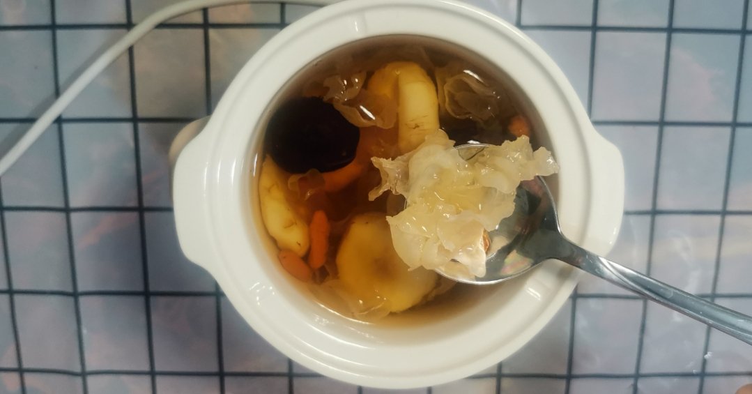 红枣银耳马蹄汤，已瘦25斤减脂餐分享
