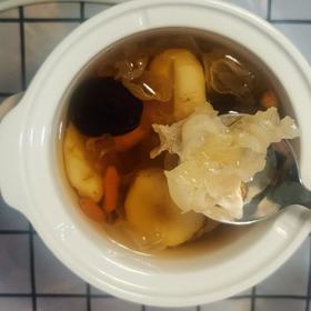 红枣银耳马蹄汤，已瘦25斤减脂餐分享