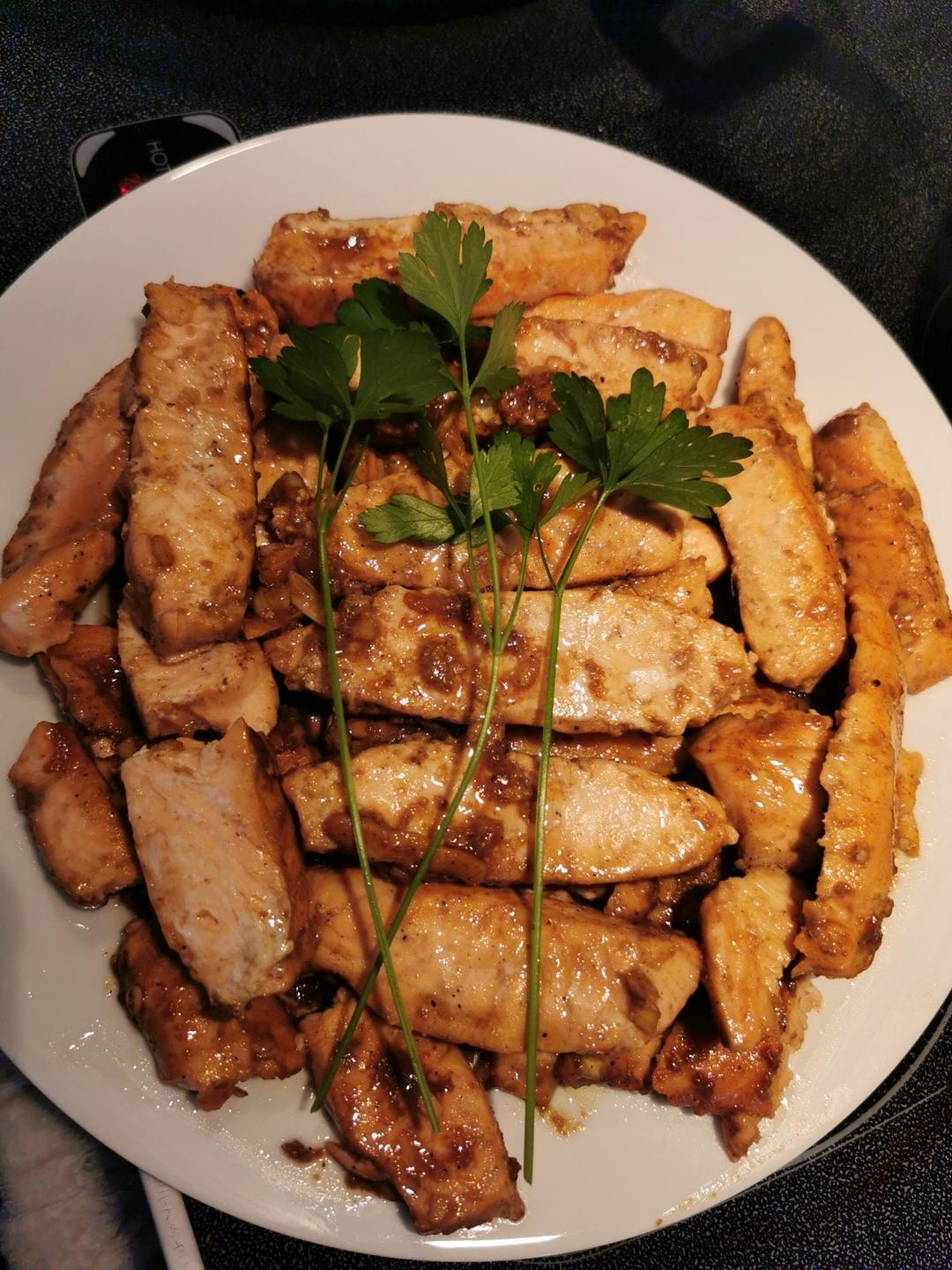 香煎三文鱼