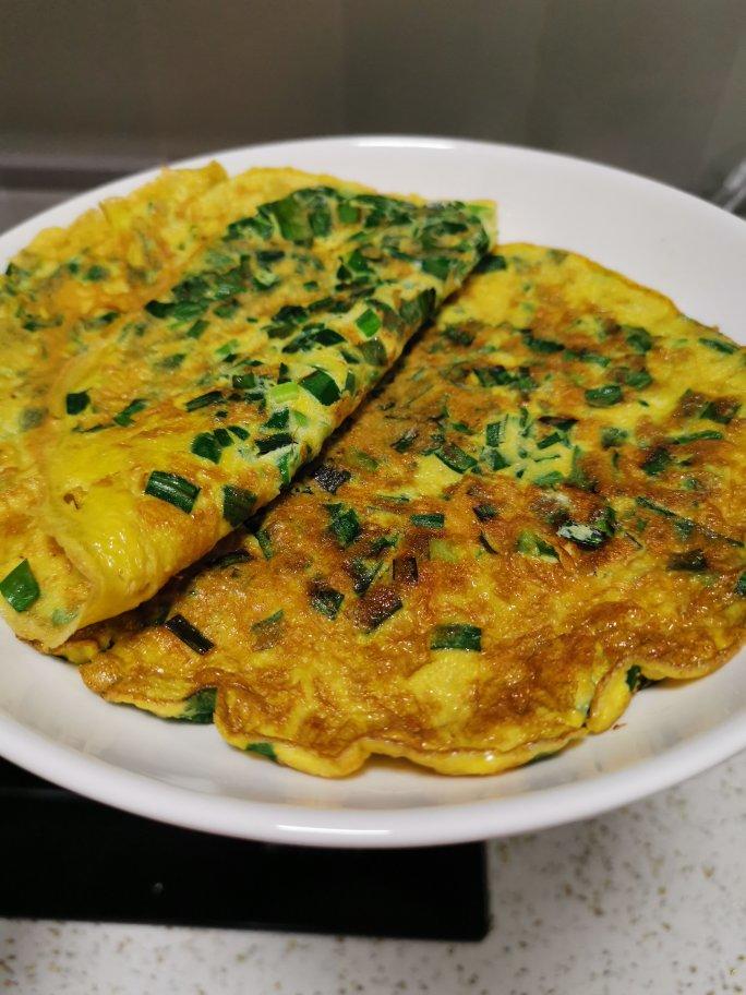 韭菜鸡蛋＂饼＂
