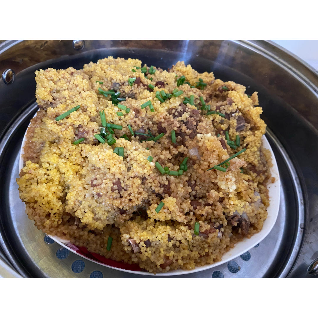 小米蒸排骨