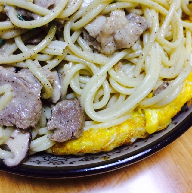 芝士培根意大利面