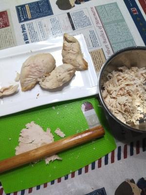 面包机鸡肉松的做法 步骤1