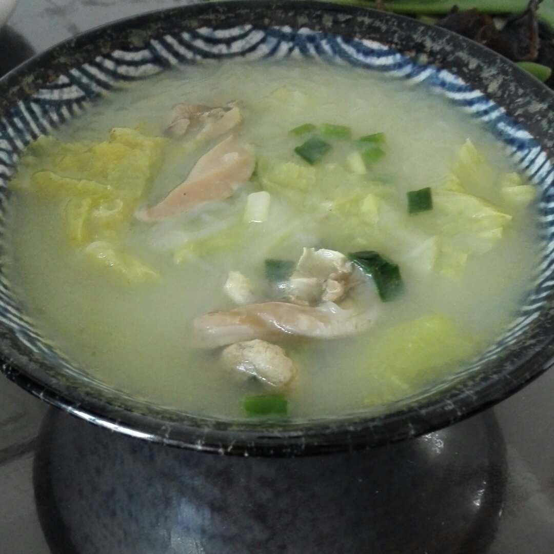 三鲜河蚌汤