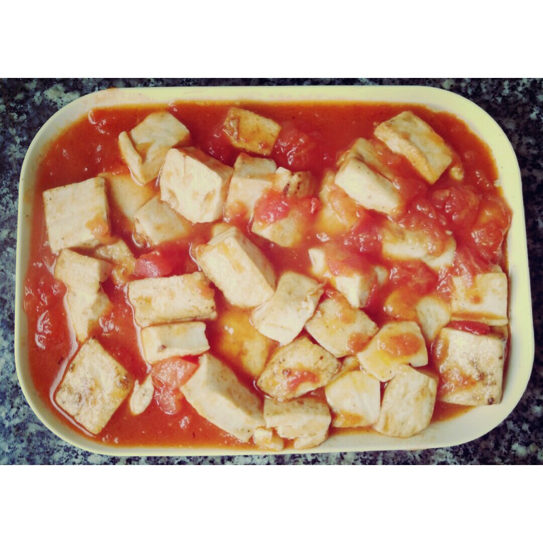 番茄豆腐