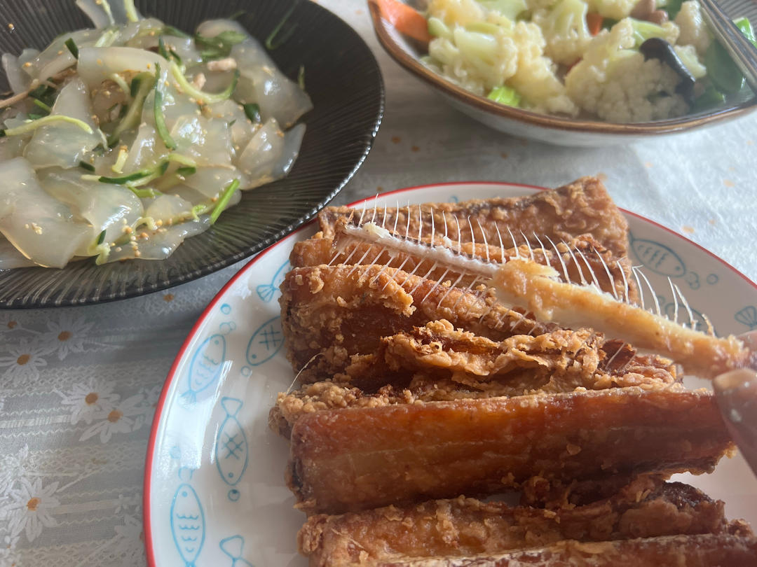干炸带鱼